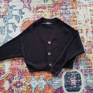 Wild fable cropped cardigan